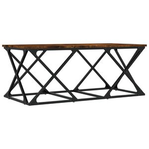 vidaXL Stolić za kavu boja hrasta 100 x 49 x 40 cm konstruirano drvo