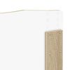 vidaXL Krevet s od storage Sonoma hrast 140 x 190 cm Konstruirano drvo