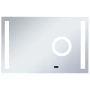 vidaXL Kupaonsko LED zidno ogledalo sa senzorom na dodir 100 x 60 cm