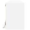 vidaXL Zidni TV ormarić s LED svjetlima bijeli 180 x 31 x 45 cm