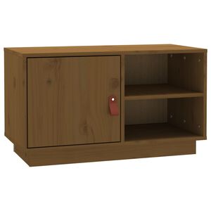 vidaXL TV ormarić smeđa boja meda 70 x 34 x 40 cm od masivne borovine
