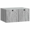 vidaXL TV ormar za zid Siva sonoma 59,5 x 41 x 30 cm Konstruirano drvo