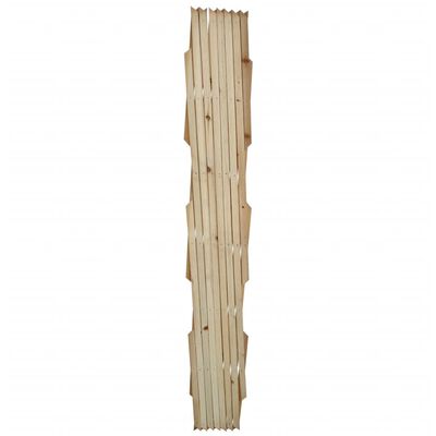vidaXL Rešetkasta ograda od masivnog drva 5 kom 180 x 90 cm