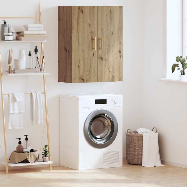 vidaXL Ormar za Zid Zidne Umjetnički hrast 69,5 x 34 x 90 cm