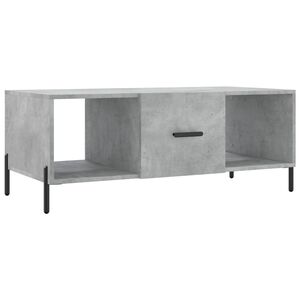 vidaXL Stolić za kavu boja betona 102 x 50 x 40 cm konstruirano drvo