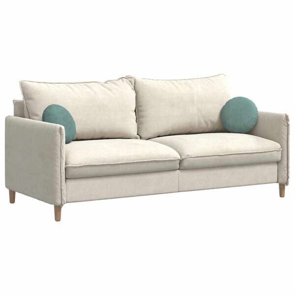 vidaXL Jastučići za sjedenje 2 pcs Morska zelena Ø 40 x 13 cm Baršun