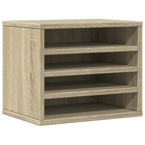 vidaXL Organizator za stol boja hrasta 36x26x29,5 cm konstruirano drvo