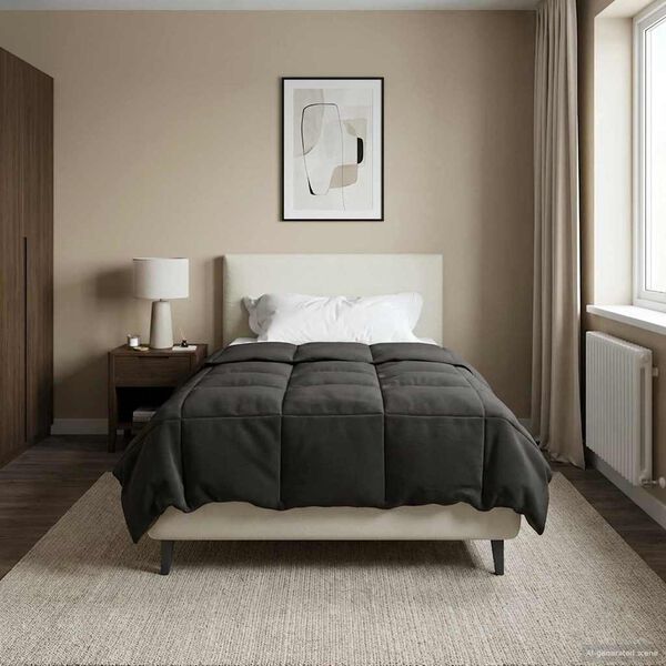 vidaXL Puni pokrivač za cijelu godinu &Scaron;onerisan Antracit 140 x 220 cm