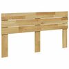 vidaXL Uzglavlje 140 cm Masivno drvo Hrast