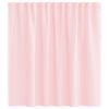 vidaXL Voile zavjese s džepovima za šipke 2 kom svijetlo ružičaste