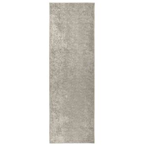 vidaXL Tepih Bež 50 x 100 cm 100% poliester 3 mm Mogu se prati