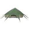 vidaXL Teepee &scaron;ator s krovom Zelena i Siva 600 x 600 x 347 cm
