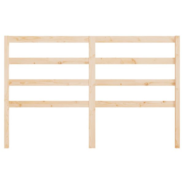 vidaXL Uzglavlje za krevet 141 x 4 x 100 cm od masivne borovine