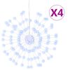 vidaXL Božićna svjetla zvjezdani prasak 140 LED 4 k hladna bijela 17cm