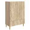 vidaXL Kreveta Hrast sonoma 66 x 34,5 x 95 cm Konstruirano drvo