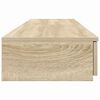 vidaXL Ladice za krevet s ladicama Sonoma hrast 150 x 36,5 x 16,5 cm