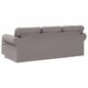 vidaXL Sofa Sivo-smeđa