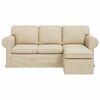 vidaXL Sofa Krema Sveukupne dimenzije: 195 x 138 x 80 cm (&Scaron; x Dub x V)