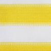 vidaXL Balkonski zastor žuto-bijeli 75 x 300 cm HDPE