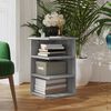 vidaXL Bočni ormarić siva boja hrasta 35x35x55 cm konstruirano drvo