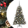 vidaXL Umjetno božićno drvce Zelena 120 cm PVC, Plastika i Čelik