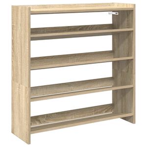 vidaXL Stalak za cipele boja hrasta 80x25x81 cm konstruirano drvo