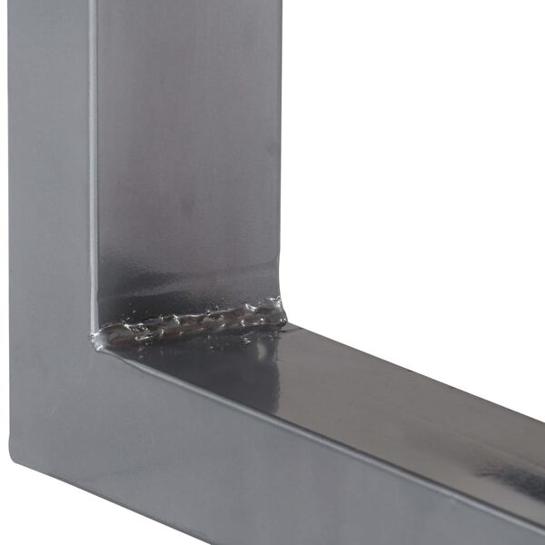 vidaXL Konzolni stol 115 x 35 x 76 cm masivno drvo bagrema i željezo