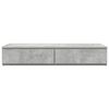 vidaXL Ladice za krevet s ladicama Betonski sivi 75 x 36,5 x 16,5 cm