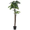 vidaXL Umjetna biljka monstera s posudom 170 cm zelena