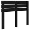 vidaXL Uzglavlje Crni hrast 120 cm Konstruirano drvo