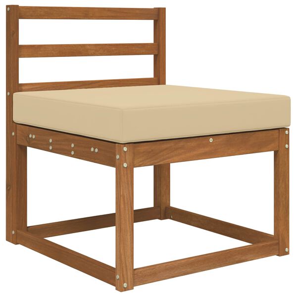 vidaXL Jastuk za vanjsku sofU Bež 60 x 60 x 8 cm Poliester