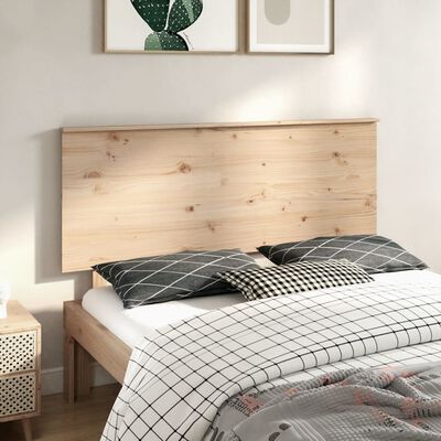 vidaXL Uzglavlje za krevet 154 x 6 x 82,5 cm od masivne borovine