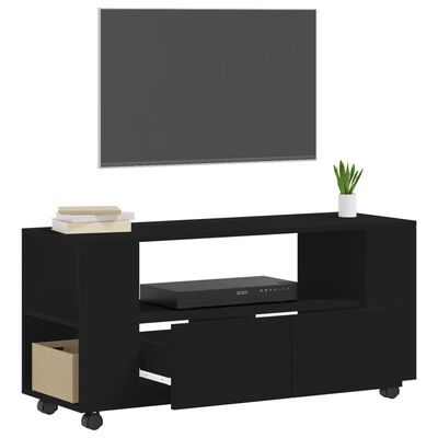 vidaXL TV ormarić crni 102 x 34,5 x 43 cm od konstruiranog drva