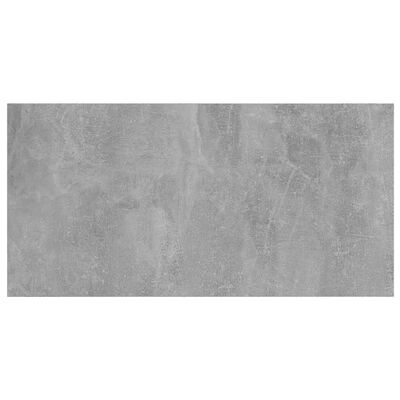 vidaXL Police za knjige 8 kom siva boja betona 80x30x1,5 cm od iverice