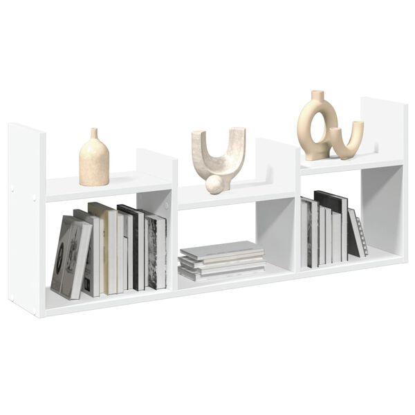 vidaXL Zidni ormarić bijeli 100x18x40 cm od konstruiranog drva