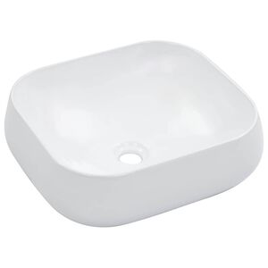 vidaXL Umivaonik 44,5 x 39,5 x 14,5 cm keramički bijeli