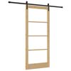 vidaXL Klizna vrata ORKDAL Prirodna 93 x 211 cm