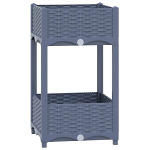vidaXL Povi&scaron;ena gredica 40 x 40 x 71 cm od polipropilena