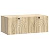 vidaXL TV ormar za zid Zidne Hrast sonoma 78,5 x 41 x 30 cm