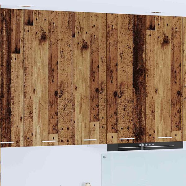 vidaXL Viseći ormarić Staro drvo 30 x 31 x 100 cm Konstruirano drvo