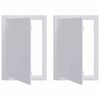 vidaXL Paneli za pristup 2 kom. Bijelo 15 x 23 cm ABS plastika