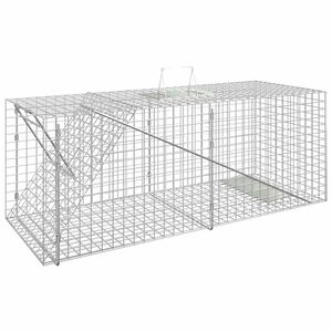 vidaXL Zamka za životinje 64,5x25x26,5 cm Pocinčano željezo