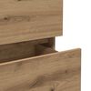 vidaXL Komoda boja hrasta artisan 70 x 41 x 75 cm konstruirano drvo