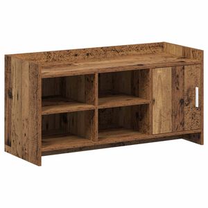 vidaXL Ormar za cipele Staro drvo 100 x 39,5 x 51 cm Konstruirano drvo