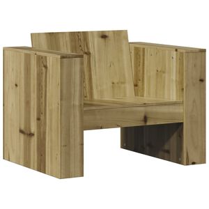 vidaXL Vrtna sofa 79 x 60 x 62 cm od impregnirane borovine