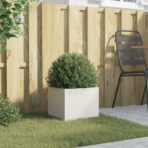 vidaXL Sadilica bijela 32 x 30 x 29 cm od čelika