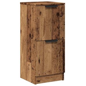 vidaXL Komoda boja staro drvo 30 x 30 x 70 cm od konstruiranog drva