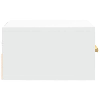 vidaXL Zidni noćni ormarić bijeli 35 x 35 x 20 cm