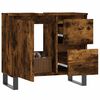 vidaXL Kupaonski ormarić boja hrasta 65 x 33 x 60 cm konstruirano drvo