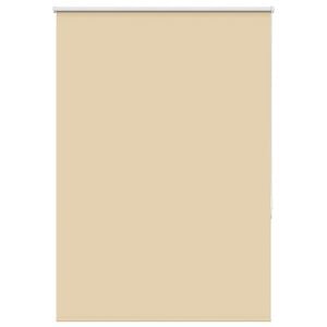 vidaXL Rolo zavjesa Blackout Bež 115x130 cm &Scaron;irina tkanine 110,7 cm